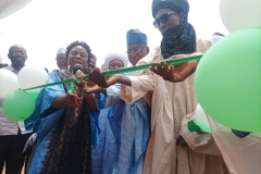 IMAGE OF HANDS OVER IRRIGATION TUBE-WELLS AND WATER PUMPS TO FARMERS IN KEBBI STATE.